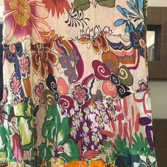 Floral Patchwork Skirt - Picture 2 of 3